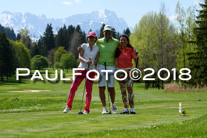 Ski Golf Masters 2018, Golfturnier