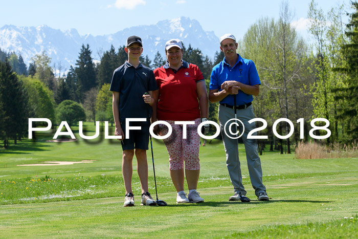 Ski Golf Masters 2018, Golfturnier