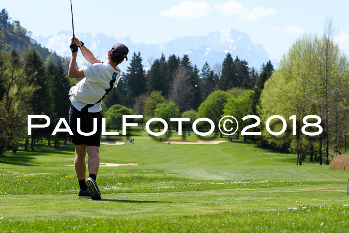 Ski Golf Masters 2018, Golfturnier