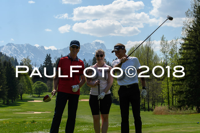 Ski Golf Masters 2018, Golfturnier