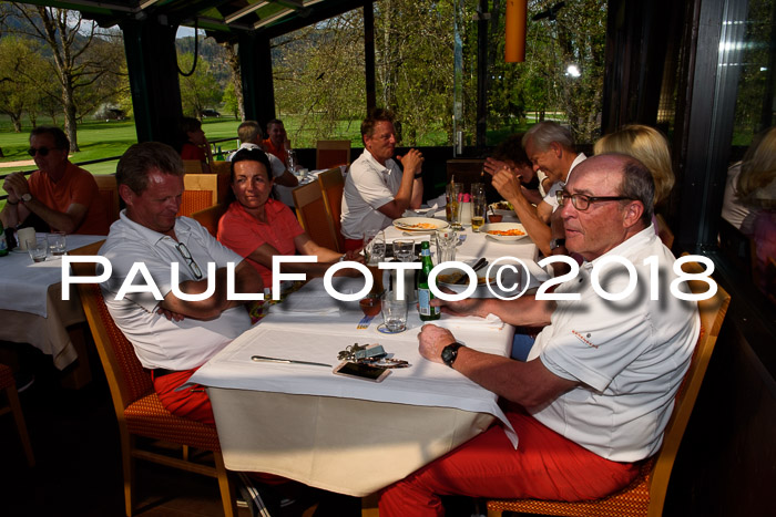 Ski Golf Masters 2018, Golfturnier