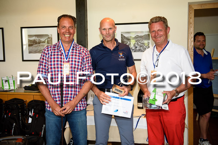 Ski Golf Masters 2018, Golfturnier