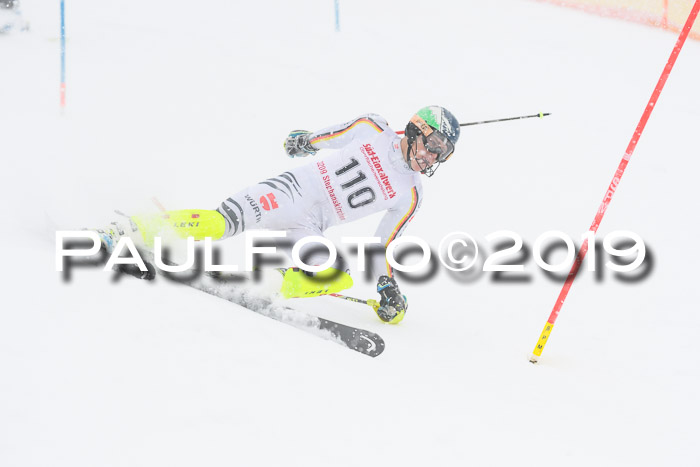 FIS Deutsche Jugendmeisterschaft Slalom Herren 2019