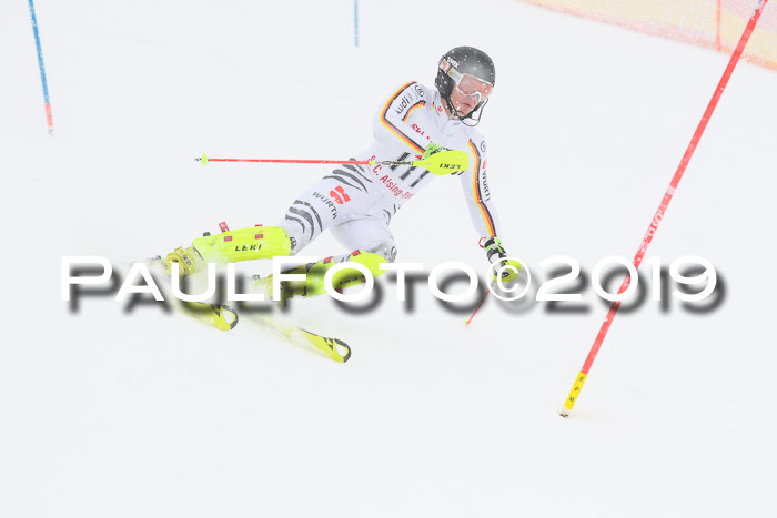 FIS Deutsche Jugendmeisterschaft Slalom Herren 2019