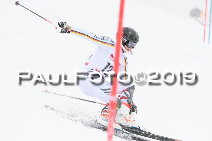 FIS Deutsche Jugendmeisterschaft Slalom Herren 2019