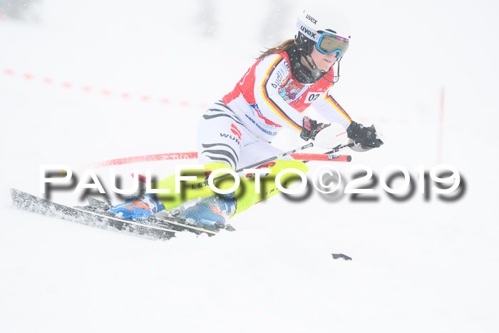 FIS Deutsche Jugendmeisterschaft Slalom Herren 2019