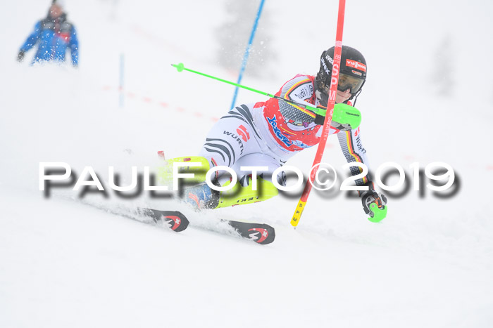 FIS Deutsche Jugendmeisterschaft Slalom Herren 2019