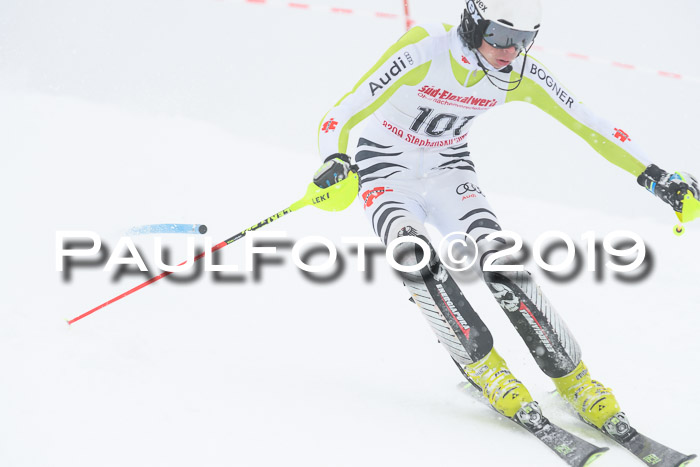 FIS Deutsche Jugendmeisterschaft Slalom Herren 2019