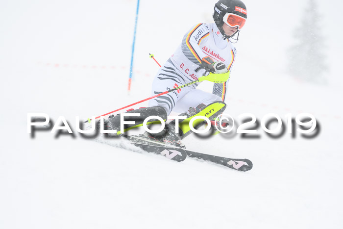 FIS Deutsche Jugendmeisterschaft Slalom Herren 2019