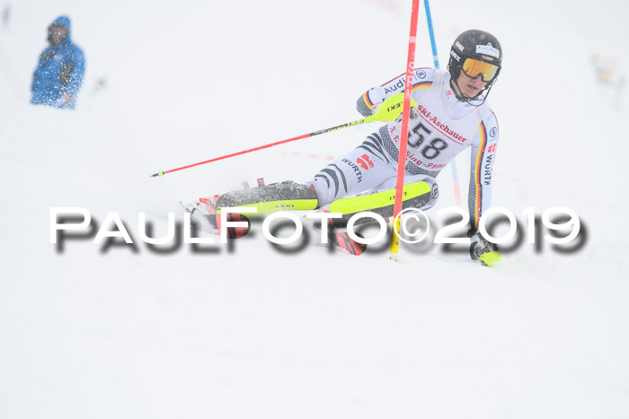 FIS Deutsche Jugendmeisterschaft Slalom Herren 2019