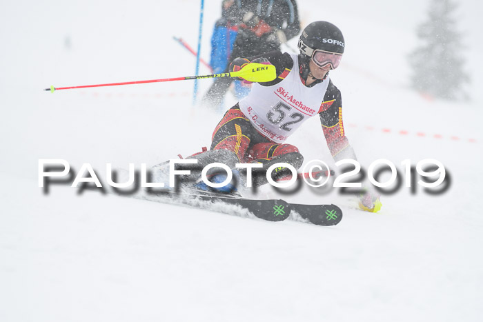 FIS Deutsche Jugendmeisterschaft Slalom Herren 2019