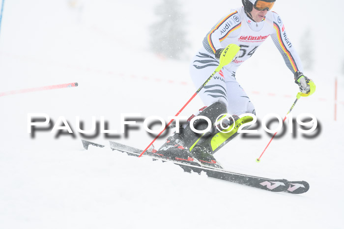 FIS Deutsche Jugendmeisterschaft Slalom Herren 2019