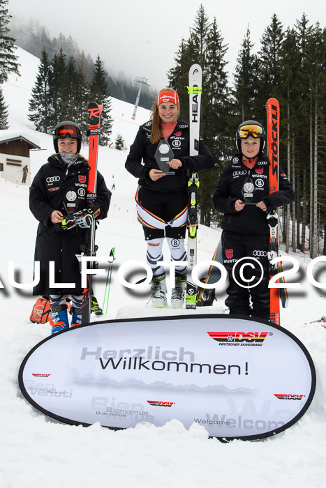 FIS + NJC Riesenslalom Damen + Herren 02.02.2019