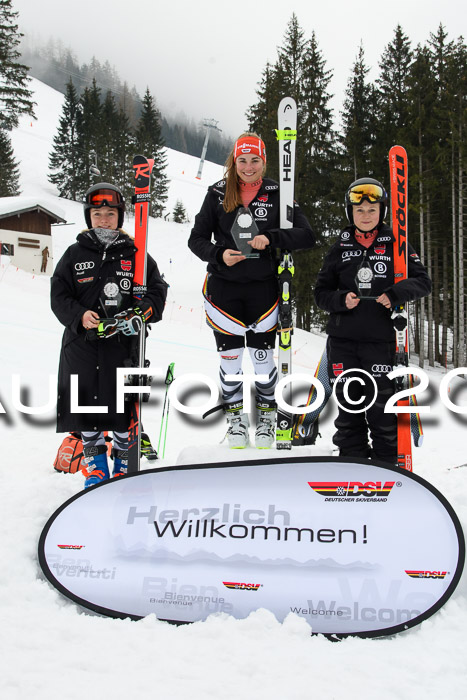 FIS + NJC Riesenslalom Damen + Herren 02.02.2019