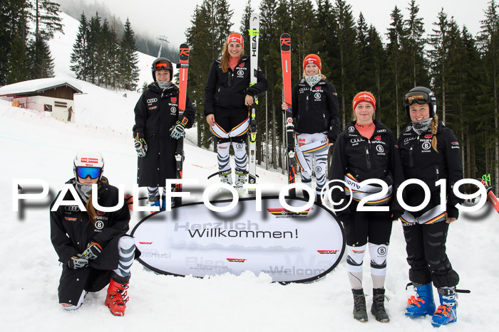 FIS + NJC Riesenslalom Damen + Herren 02.02.2019