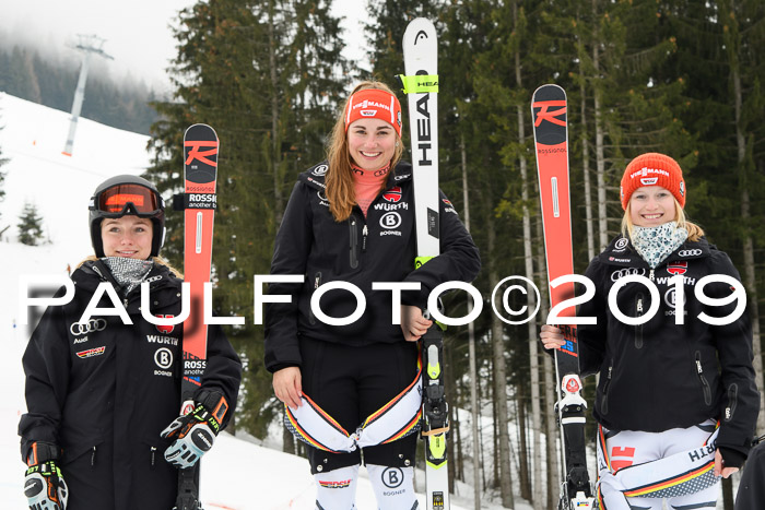 FIS + NJC Riesenslalom Damen + Herren 02.02.2019