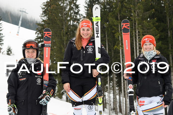 FIS + NJC Riesenslalom Damen + Herren 02.02.2019