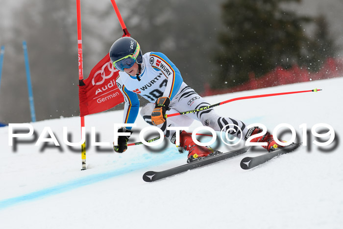 FIS + NJC Riesenslalom Damen + Herren 02.02.2019