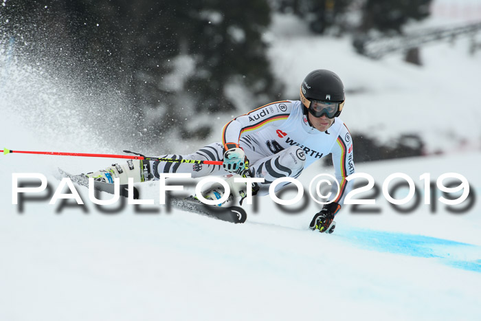 FIS + NJC Riesenslalom Damen + Herren 02.02.2019