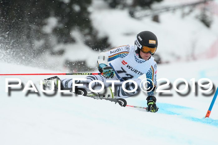 FIS + NJC Riesenslalom Damen + Herren 02.02.2019