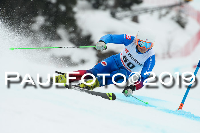 FIS + NJC Riesenslalom Damen + Herren 02.02.2019