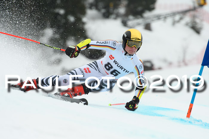 FIS + NJC Riesenslalom Damen + Herren 02.02.2019