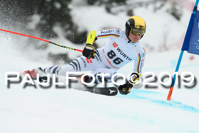 FIS + NJC Riesenslalom Damen + Herren 02.02.2019