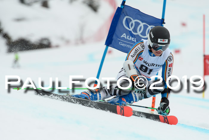 FIS + NJC Riesenslalom Damen + Herren 02.02.2019