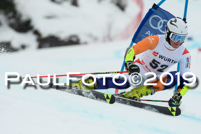 FIS + NJC Riesenslalom Damen + Herren 02.02.2019