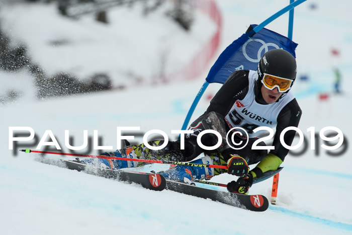 FIS + NJC Riesenslalom Damen + Herren 02.02.2019