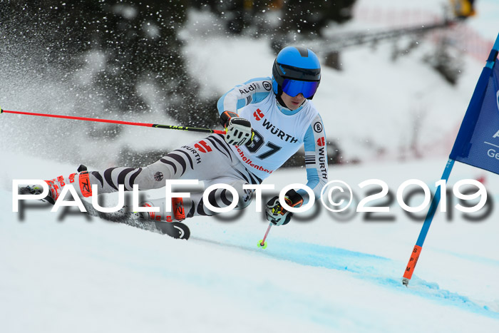 FIS + NJC Riesenslalom Damen + Herren 02.02.2019