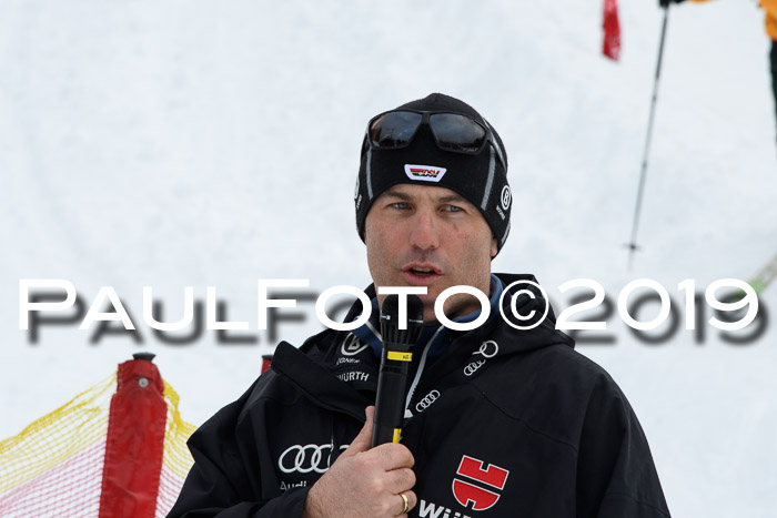 FIS + NJC Riesenslalom Damen + Herren 02.02.2019