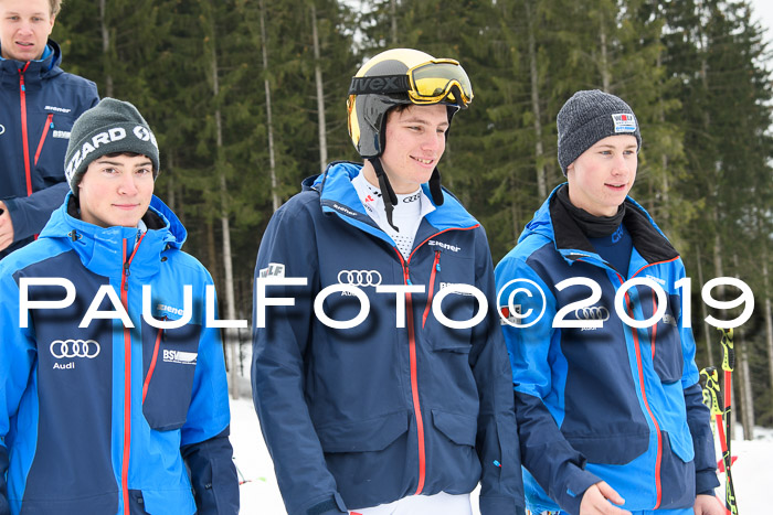 FIS + NJC Riesenslalom Damen + Herren 02.02.2019