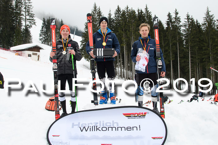 FIS + NJC Riesenslalom Damen + Herren 02.02.2019