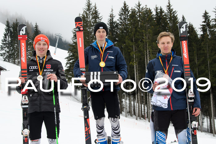 FIS + NJC Riesenslalom Damen + Herren 02.02.2019