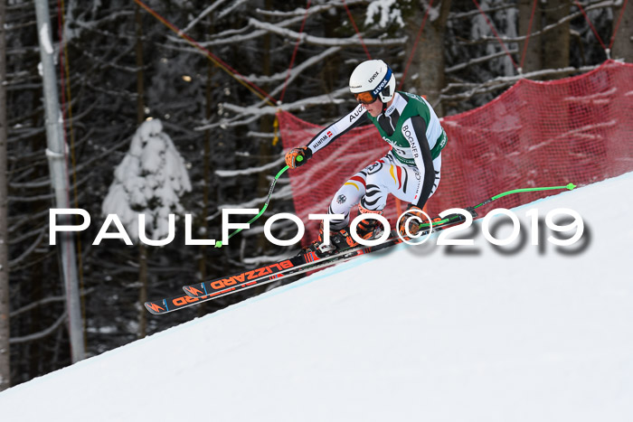 NJC + FIS, Super-G, Herren, 06.02.2019