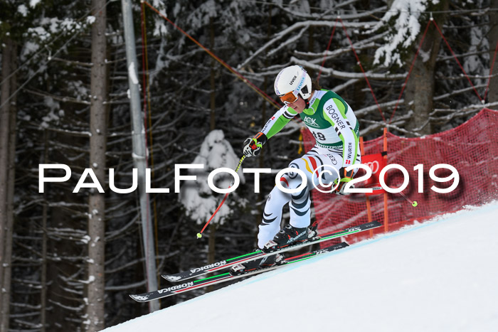 NJC + FIS, Super-G, Herren, 06.02.2019