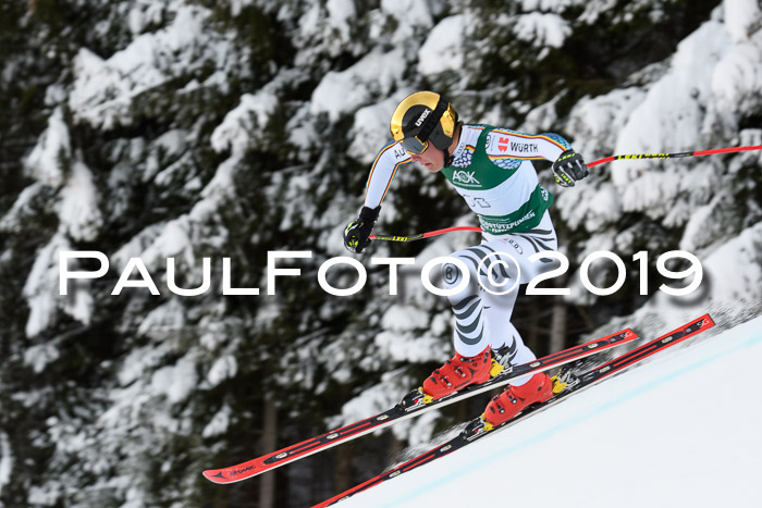 NJC + FIS, Super-G, Herren, 06.02.2019