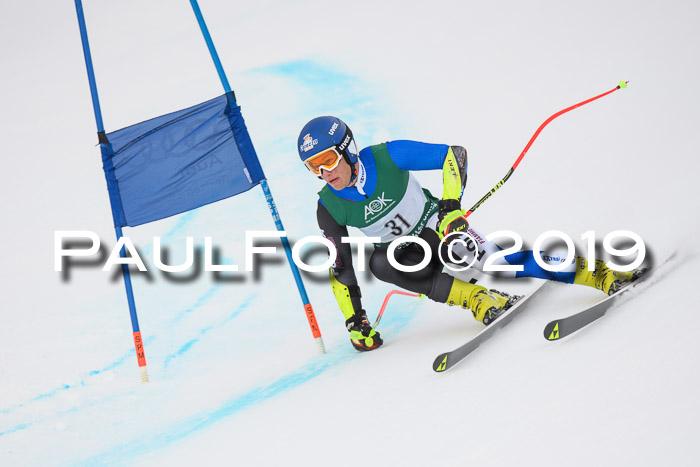 NJC + FIS, Super-G, Herren, 06.02.2019