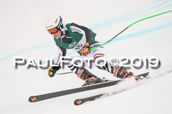 NJC + FIS, Super-G, Herren, 06.02.2019