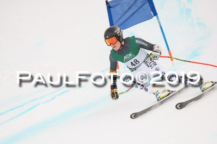 NJC + FIS, Super-G, Herren, 06.02.2019