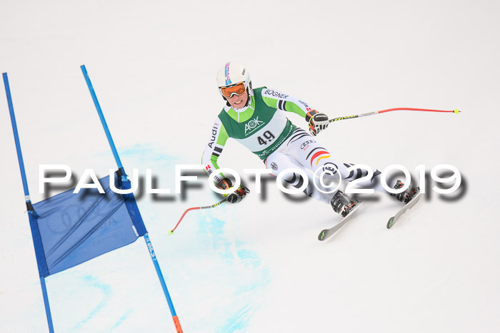 NJC + FIS, Super-G, Herren, 06.02.2019