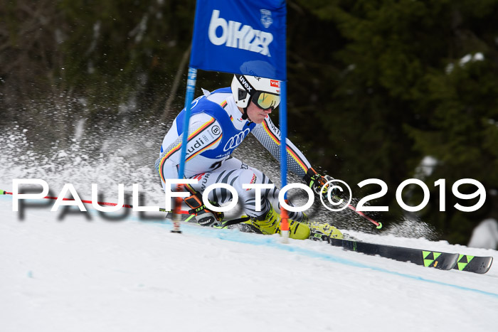 FIS Riesenslalom, Herren, Bay. Jugend, Oberjoch, 09.02.2018