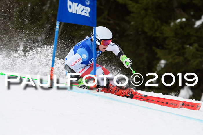 FIS Riesenslalom, Herren, Bay. Jugend, Oberjoch, 09.02.2018