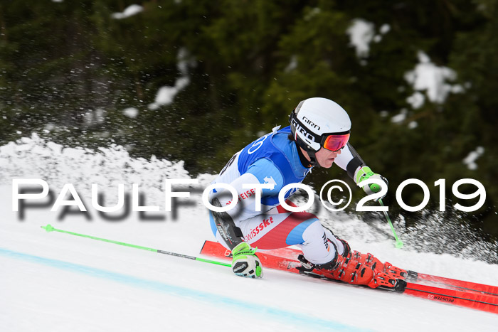 FIS Riesenslalom, Herren, Bay. Jugend, Oberjoch, 09.02.2018