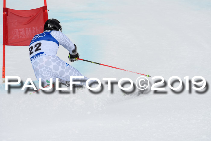 FIS Riesenslalom, Herren, Bay. Jugend, Oberjoch, 09.02.2018