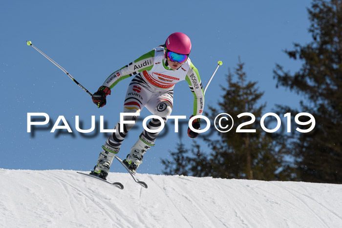 DSV Schülercup U16 Super-G, 26.02.2019