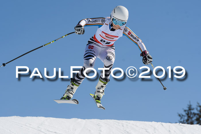 DSV Schülercup U16 Super-G, 26.02.2019