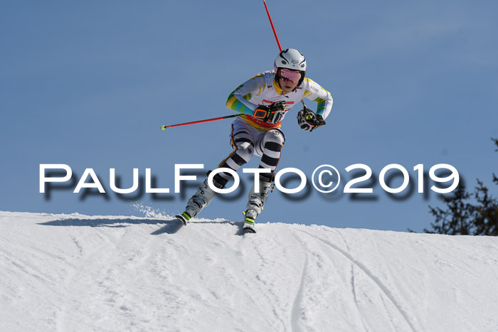 DSV Schülercup U16 Super-G, 26.02.2019