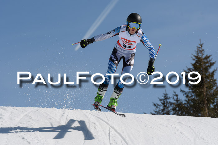 DSV Schülercup U16 Super-G, 26.02.2019